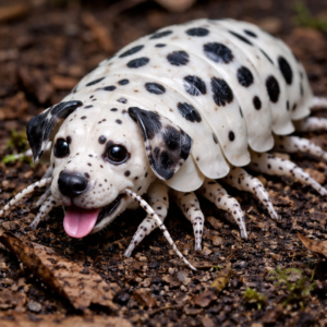 Porcellionides pruinosus "Orange Dalmatian"