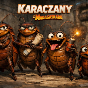 Gromphadorhina portentosa (karaczan madagaskarski)